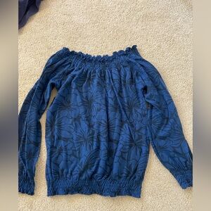 In House Blue Blouse, size unknown